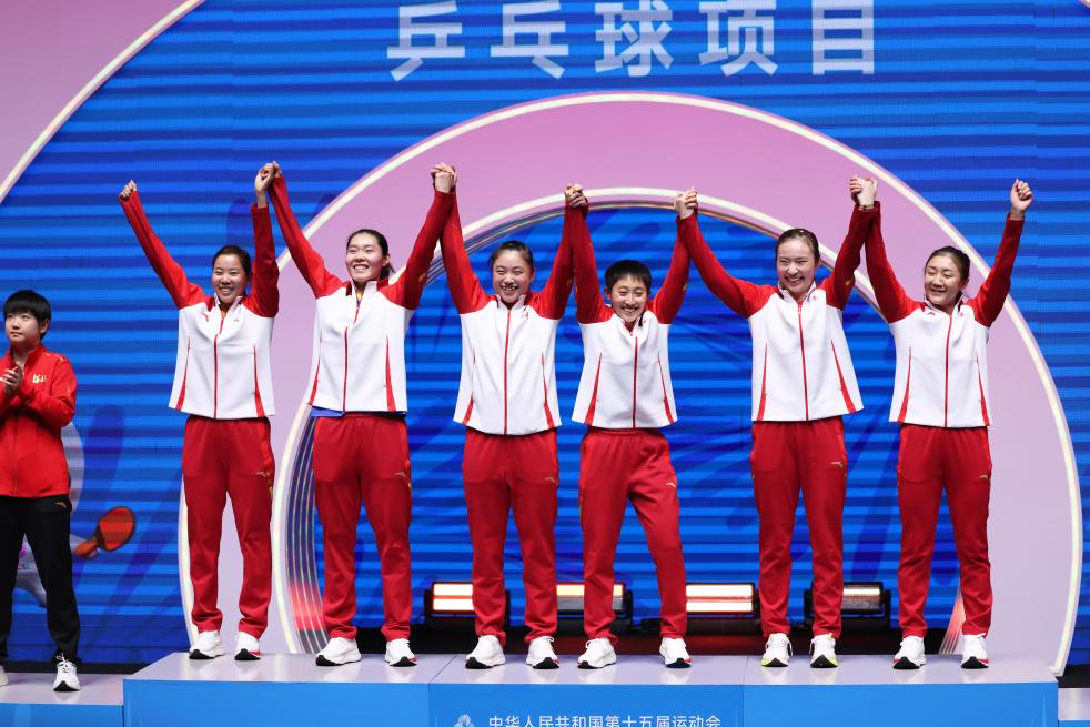 神奇逆转！山东队从河北队手上抢走乒乓球女团冠军