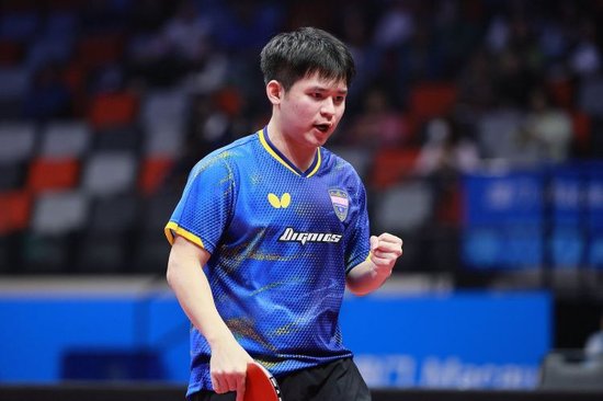 林诗栋4-1袁励岑晋级全运男单决赛,明日与樊振东争夺金牌