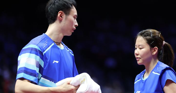 全运会丨乒乓球——混合双打铜牌赛：袁励岑/王艺迪获季军