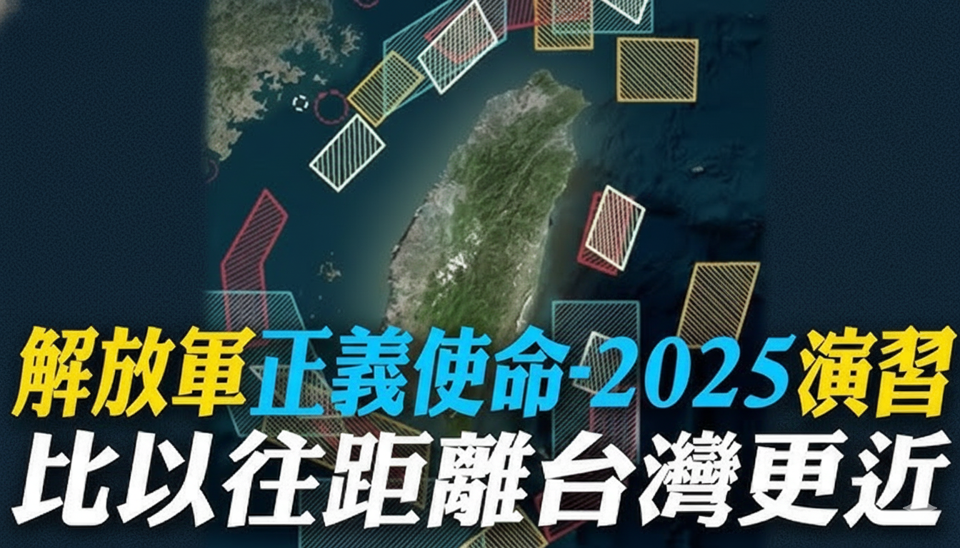 勒紧“台独”绞索、剑指外部势力,“正义使命”震撼台岛